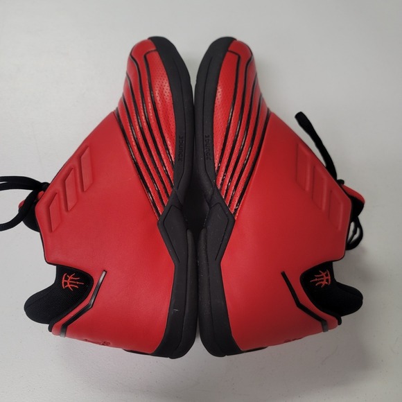 Adidas Mens Chunky Y2K T Mac 2 Restomod Rockets Sneakers Size 12 Red Basketball - Picture 5 of 14